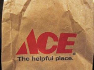 Ace is a chain of American hardware stores